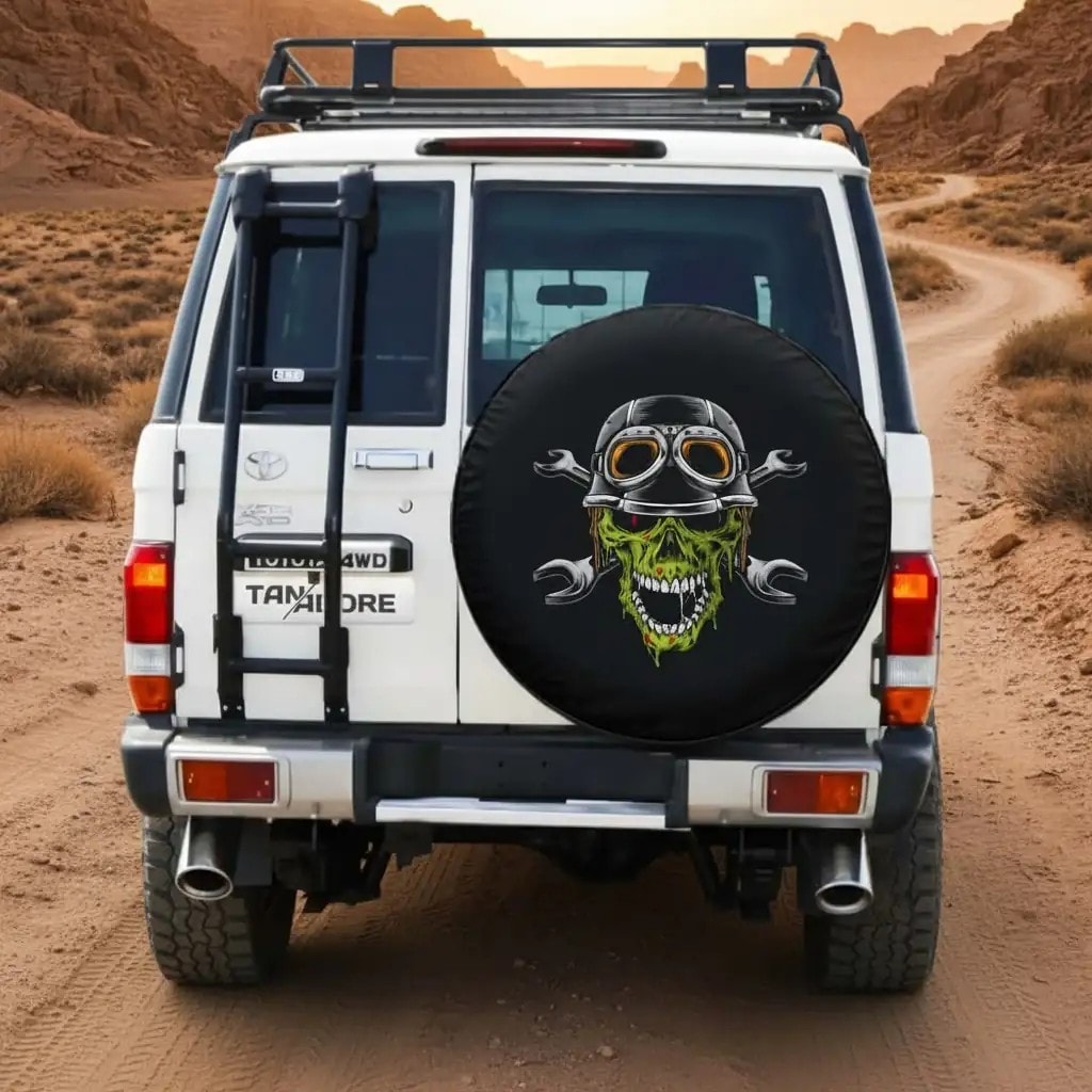 Biker Zombi Spare Wheel Tire Cover
